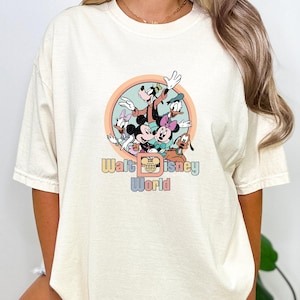 Comfort Colors Walt Disneyworld Shirt, Retro Mickey And Friends Shirt, Disney World Shirt, Vintage Disneyworld Shirt, Magical Kingdom Shirt