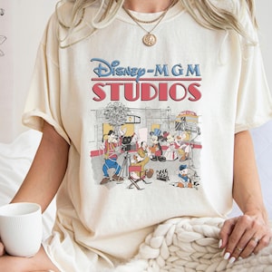 Comfort Colors Retro Disney MGM Studios Shirt, Hollywood Studios Shirt, Disney Studios Shirt, Disneyworld Shirt, Disney Trip Shirt