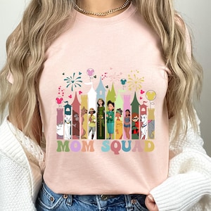 Disney Mama Squad Shirt, Mama Squad Shirt, Disney Trip Mom Shirt, Disney Mom Vacation Shirt, Disney mom shirts