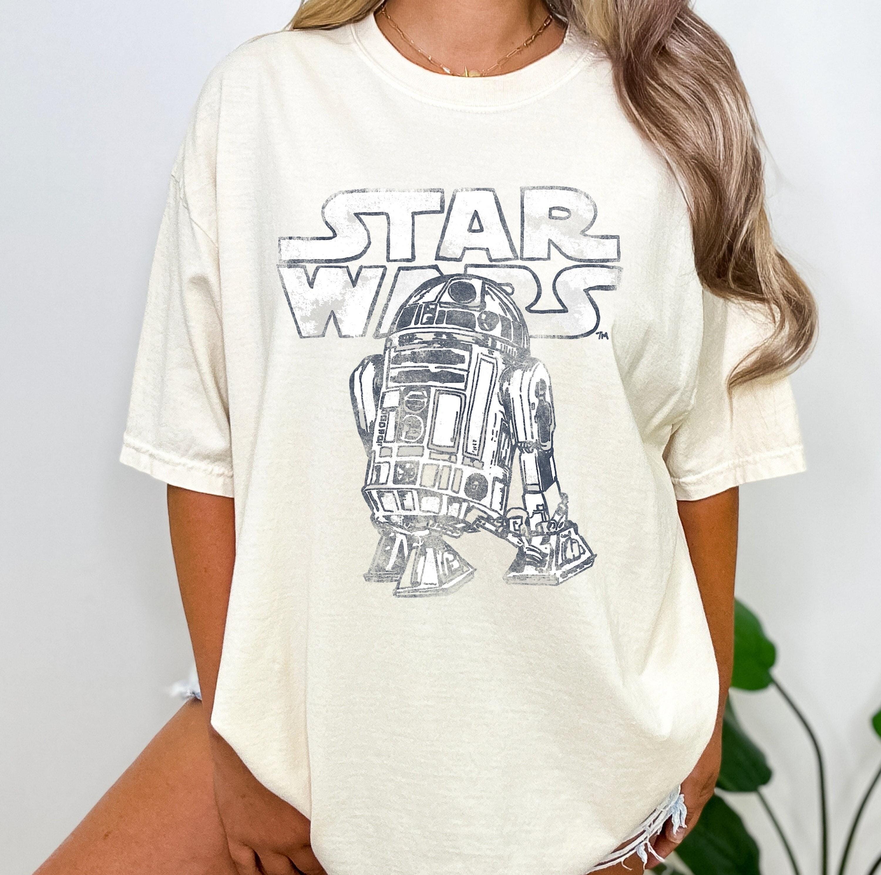 Vintage Star Wars R2-D2 Vintage Shirt ,Retro Disney Star Wars A New Hope Faded Tee - Comfort Colors Star Wars Shirt, Disneyworld Shirt