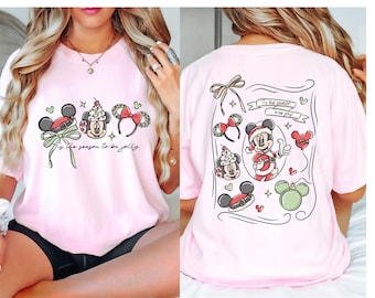 Disney Coquette Bow Tis the Season to Be Jolly Christmas Shirt Disney Christmas Shirt Disney Mickey's Very Merry Xmas Party 2025 Shirt
