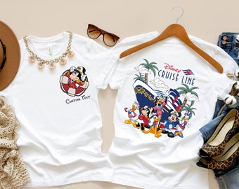 Disney Cruise Vacation, Family Trip 2024,Disney Family Cruise Shirt, Mickey and Friends Matching T-Shirt, Cruise Disney Vacation, Cruise Tee