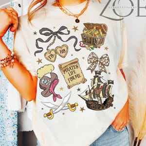 Disney Coquette Yo Ho Yo Ho A Pirate&#39;s Life For Me Shirt,Mouse Pirate Shirt,Family Pirates of the Caribbean,Disney Cruise Shirt,Disney Shirt