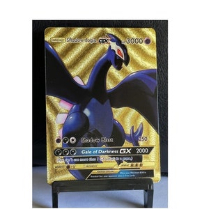 Shadow Lugia ho oh gx charizard gx ex vmax v Pokémon card Orica holographic  Pikachu Pokemon celestial lights custom made