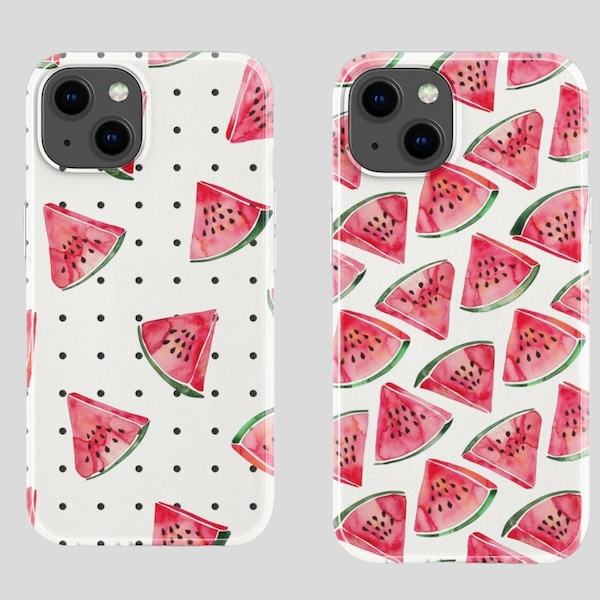 Watermelon summer phone case printed and designed for mobile cover compatible with iphone samsung shockproof protective