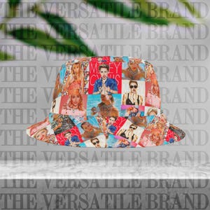 Miley Cyrus Inspired Bucket Hat / Miley Cyrus Hat / Miley Cyrus Merch / Miley Cyrus Fan Gifts / Miley Accessories / Christmas Gift Idea