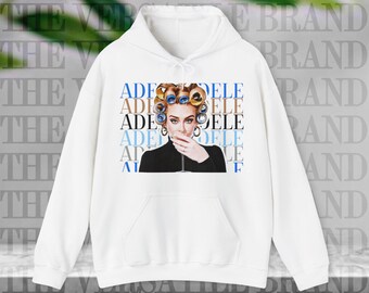 Adele Inspired Hoodie / Adele Hooded Sweatshirt / Adele Sweatshirt 