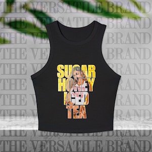 Latto Inspired Micro Rib Racer Tank Top / Latto Crop Top /  Latto Shirt / Latto Top / Latto Merch / Latto Fans / Latto Gift / NEW ALBUM