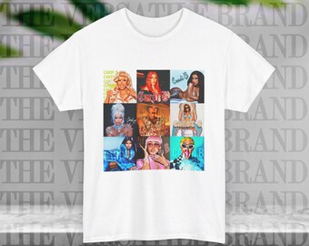 Cardi B-fansinspirerad t-shirt | Little Miss Drama Tour | Cardi B 2026 | Cardi B-fanpresent | Cardi B-merchandise