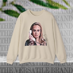 Adele Inspired Crewneck Sweatshirt / Adele Sweatshirt / Adele Gift / Weekends with Adele / Adele Tour