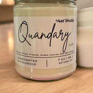 Quandary Peak Candle
