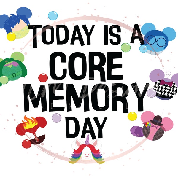 Today is a core memory day,  PNG file, Inside Out