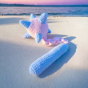 NO-SEW PATTERN: Crochet Fantasy Fluffy Flail