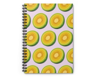 Honeydew Print Spiral Notebook