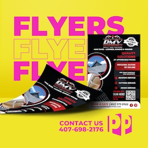 Folhetos coloridos com impressão em 2 lados, publicidade impressa personalizada, design e frete grátis, apostilas promocionais, cartões de visita coloridos