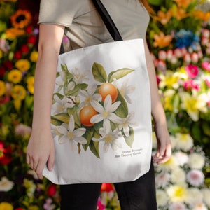Florida State Flower: draagtas met oranjebloesem voor een stijlvolle Florida-look