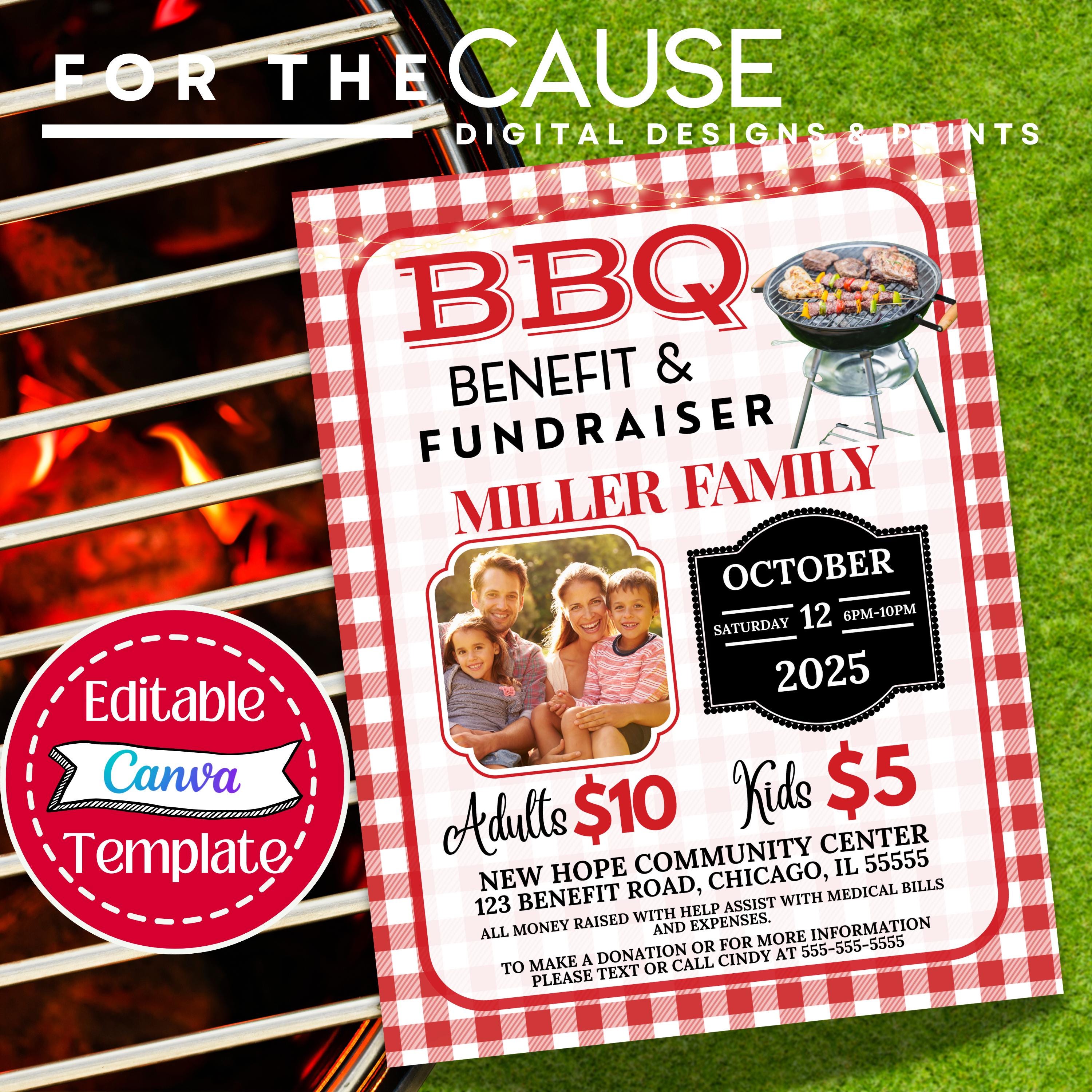 Image 8 for Bbq Fundraiser Flyer Template