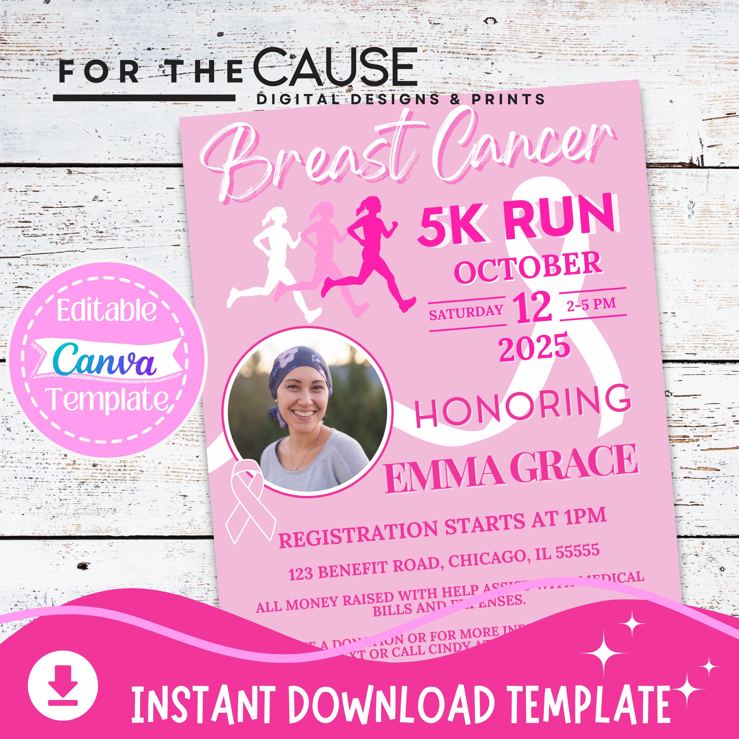 Fundraising Cancer Research Virtual Run Run Walk Virtual 5k