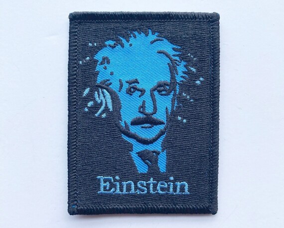 Albert EINSTEIN Patch QUALITY Genius Theory of Re… - image 1