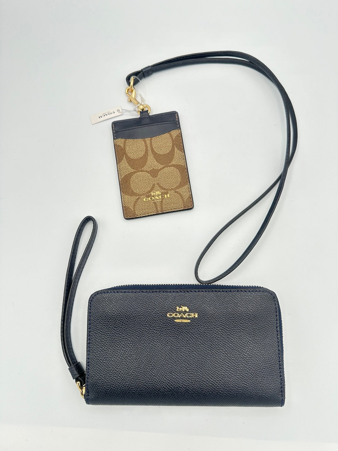 NWT COACH ID sewed LANYARD