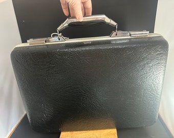 Vintage American Tourister Black Briefcase