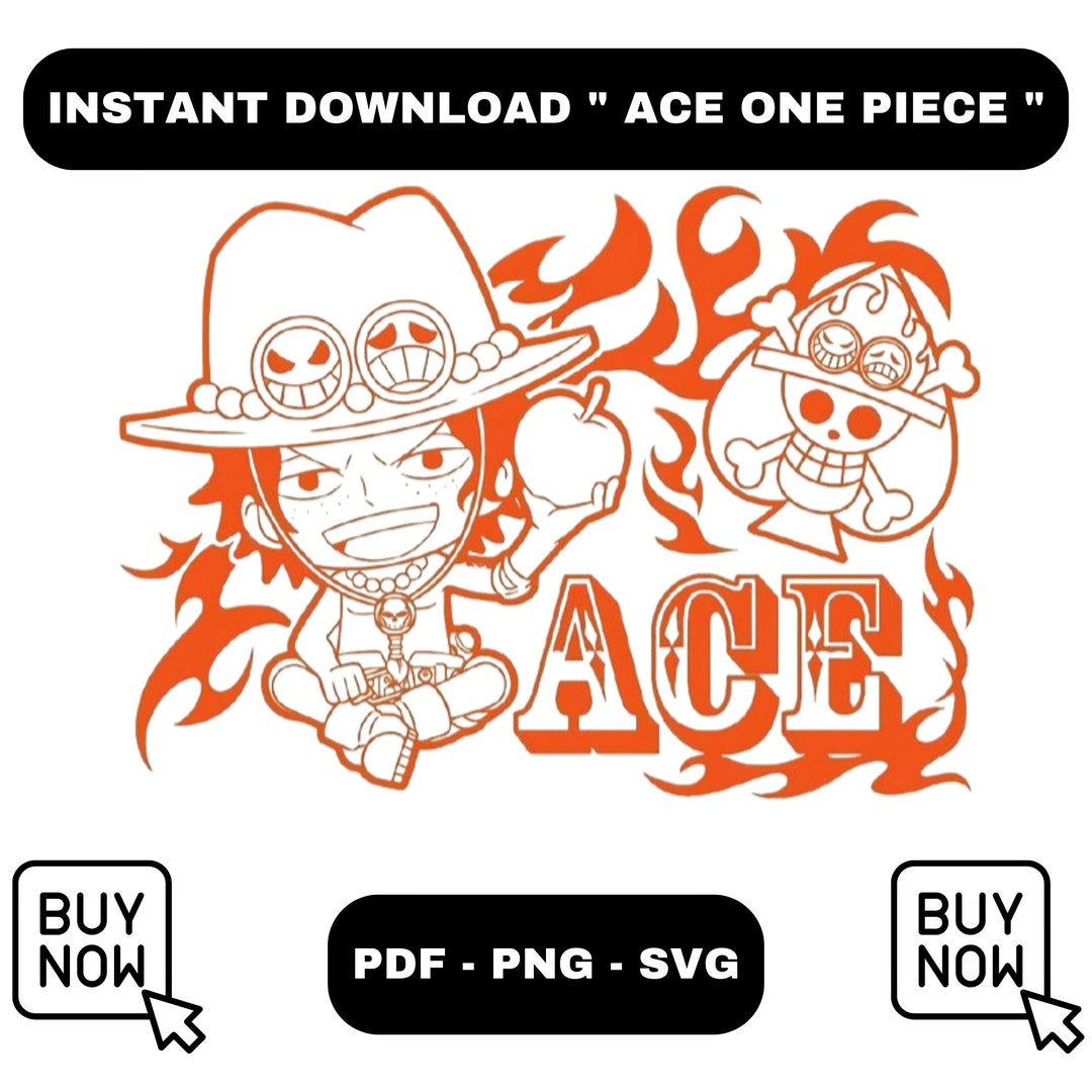 One Piece PNG Anime Design One Piece Cricut Anime Cricut Etsy