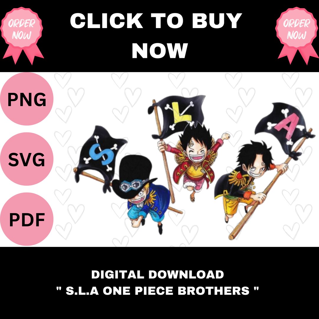 One Piece Anime SVG Luffy One Piece Png Straw Hat Luffy Etsy