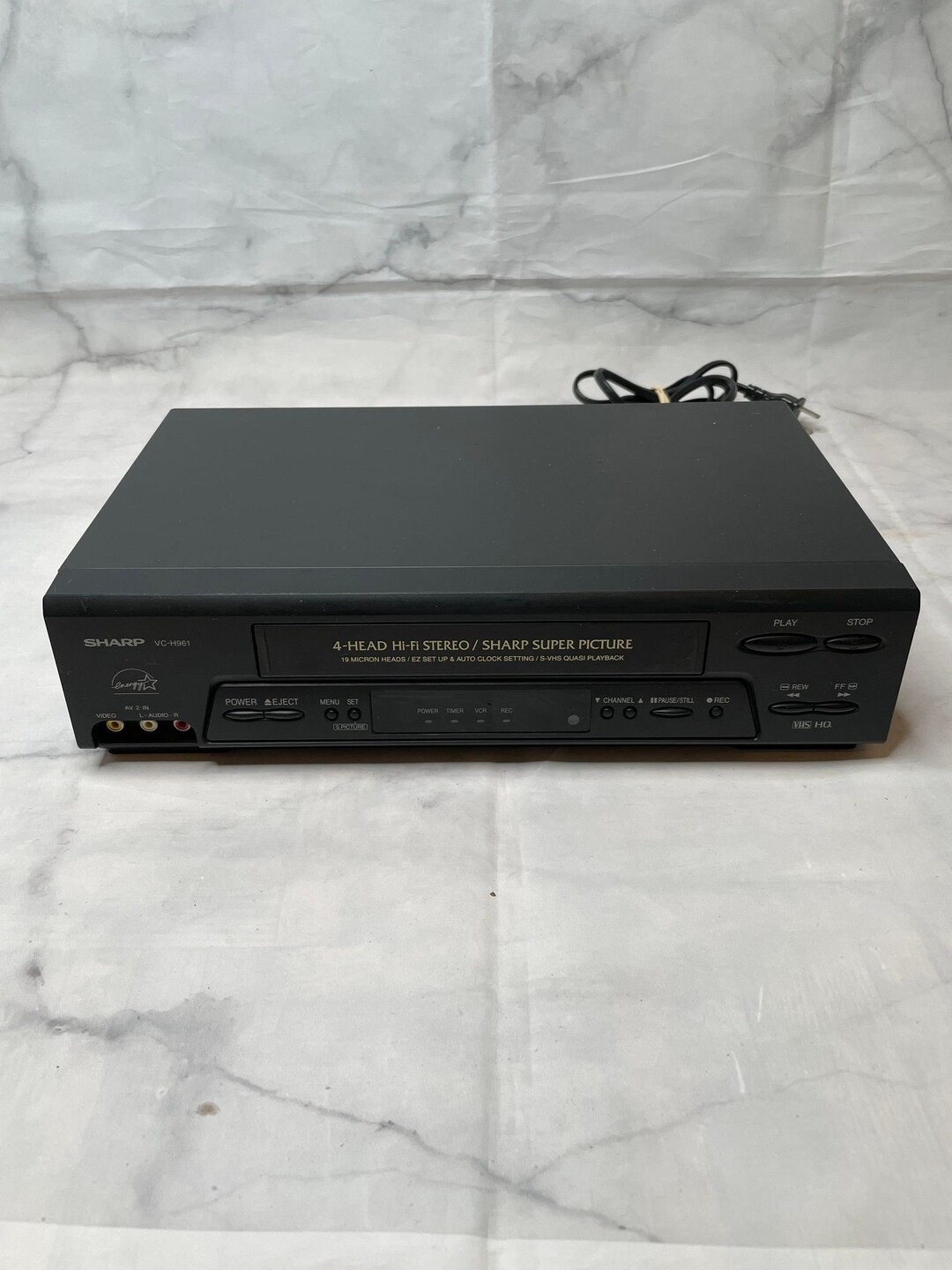 Sharp VCR Video Cassette Recorder VHS Player No Remote Etsy
