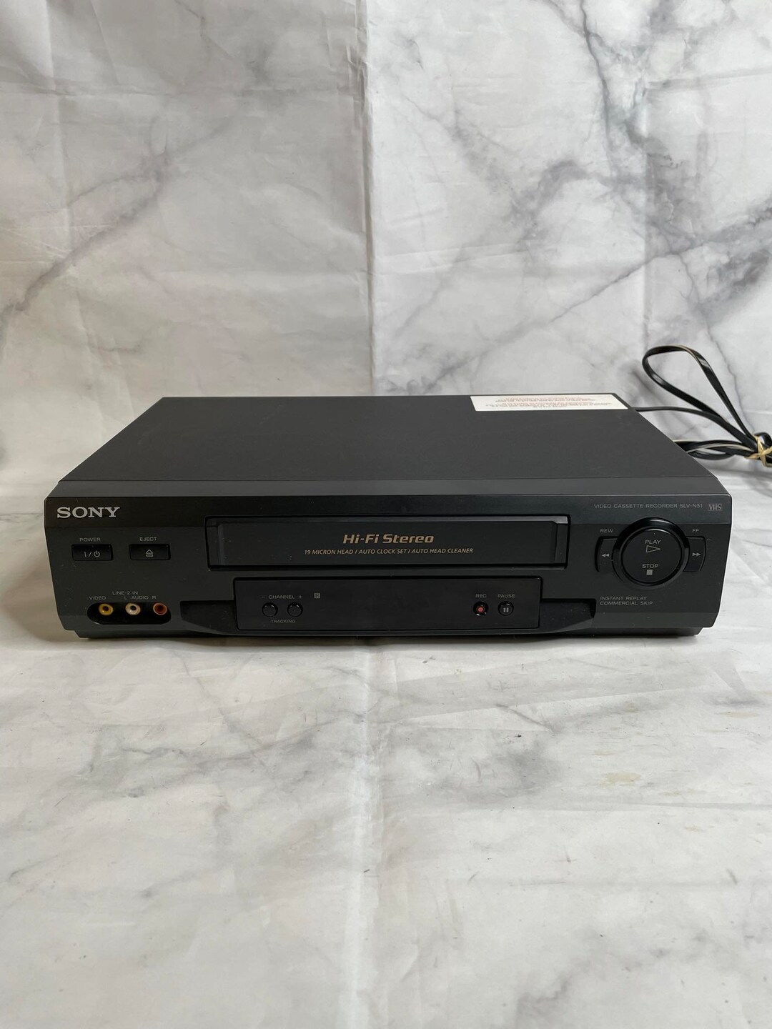 Sony VCR Video Cassette Recorder VHS Player SLVN51 No Remote Tested Etsy