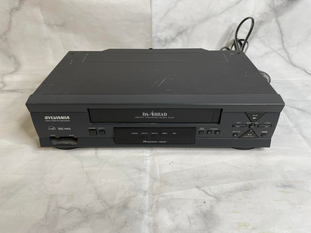 Sylvania VCR Video Cassette Recorder VHS Player No Remote Tested Etsy