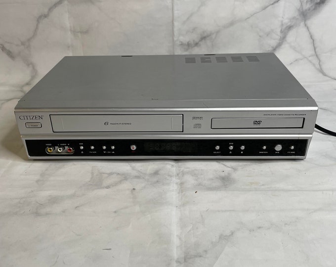 JVC VCR/DVD Combo Video Cassette Recorder Dvd Player No Remote Tested