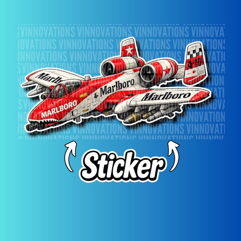 Malbrow Racing Sticker Marlboro Racing Livery - Etsy