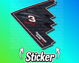Dale Earnhardt inspired B-2 Stealth bomber Sticker
