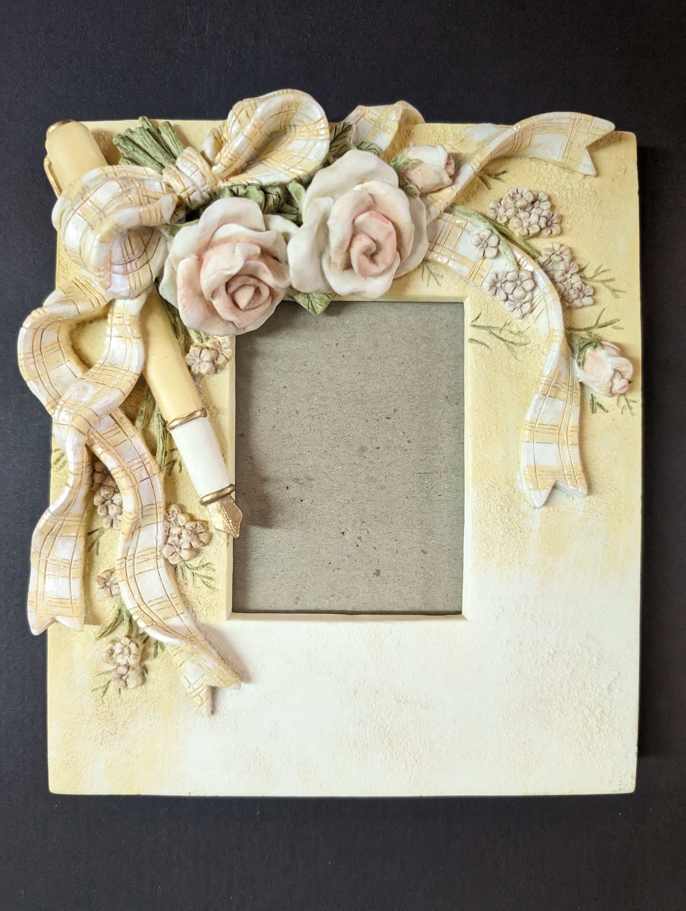 Edit Photo Frame Ribbon Photo Frame-ribbons and Roses Photo Frame - Etsy
