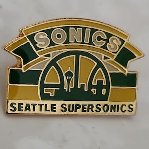 Seattle Supersonics Lapel pin