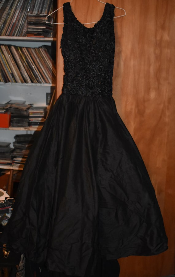 1990s Black Silk Gown | Isaac Mizrahi