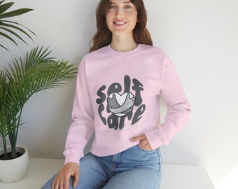 Selfcare is not Selfish Crewneck Sweatshirt