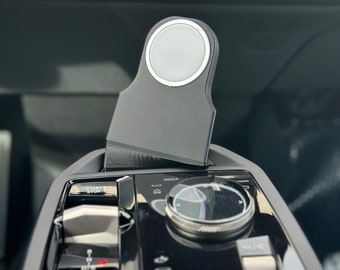 Soporte de carga inalámbrico compatible con BMW iX MagSafe (orientado hacia el conductor)