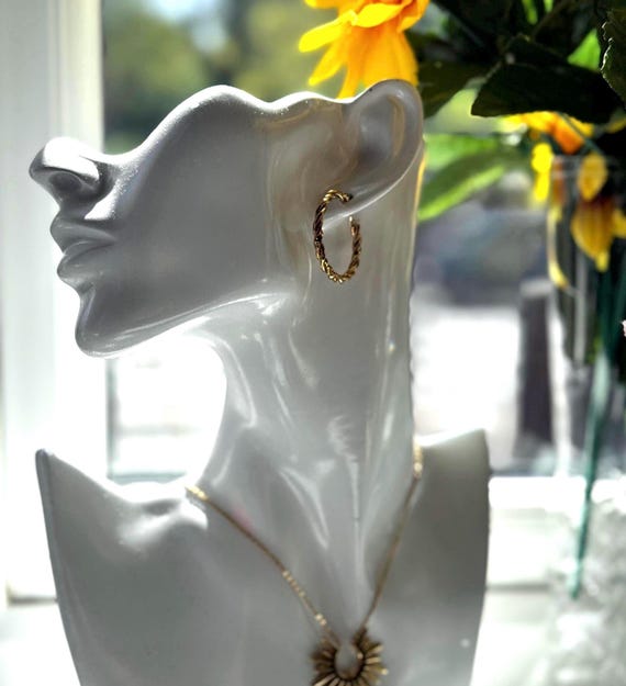 Gold Hoop Earrings | Waterproof & Hypoallergenic | Minimalist Gold Hoops | Tarnish-Free