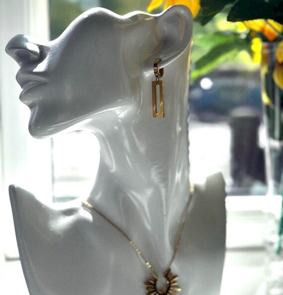 Minimalist Earrings Congo Style | Waterproof & Hypoallergenic