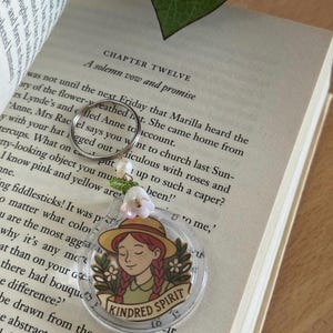 Anne of Green Gables Sticker, Pin, Keychain or Magnet: Cottagecore Bookish Gift