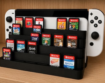 Displaystandaard voor Nintendo Switch-dock Voor 24 games