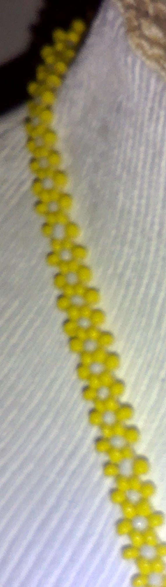 Native American seed bead necklace View 4