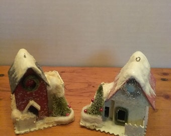 Putz buildings,  set of 2