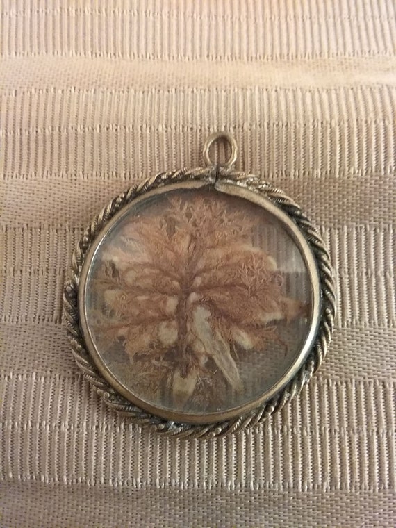 Pressed dried flowers pendent