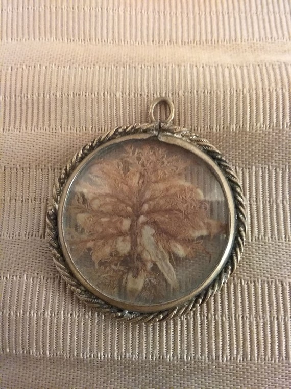 Pressed dried flowers pendent - image 1