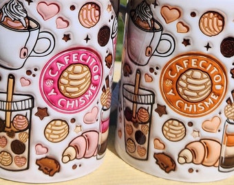 Mug | Cafecito Y Chisme Mug | Custom Mug | 15oz. Mug