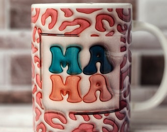 Tasse | Mama Tasse | Individuelle Tasse 15oz. Tasse | 3D Becher