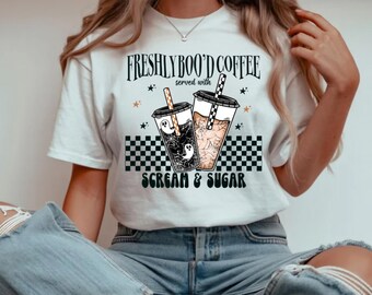 Freshly Boo'd Coffee Tshirt