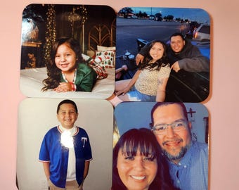 Custom Photo Magnets (set of 4)